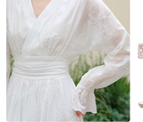 Sybil Soft White Mulberry Silk Cheongsam Dress