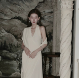Isabella Modal Cotton Cheongsam Dress