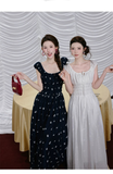 Tulip Lace Embroidered Cheongsam Dress