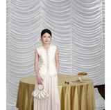 Xena 2-Piece Lace Cheongsam Set