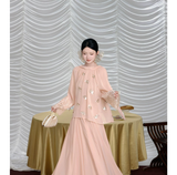 Andromeda 2-Piece Lace Jacquard Cheongsam Set