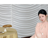 Andromeda 2-Piece Lace Jacquard Cheongsam Set
