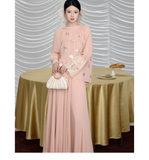 Andromeda 2-Piece Lace Jacquard Cheongsam Set