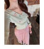 Presto 2-Piece Wool Knit Cheongsam Set