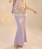 Opulence 2-Piece Embroidered Jacquard Cheongsam Set