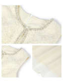 Aster 2-Piece Light Apricot Cheongsam Set