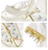 Stardust 2-Piece Jacquard Embroidered Cheongsam Set