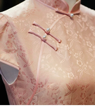 Raffaella Silk Jacquard Cheongsam Dress