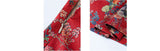 Lace Red Jacquard Slim-Fit Cheongsam