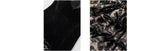 Zinnia Black Velvet Cheongsam Top