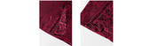 Isolde Wine Jacquard Dragon Cheongsam Dress