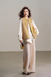 Tulip Lotus Pink Embroidered Cheongsam Vest