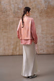 Tulip Lotus Pink Embroidered Cheongsam Vest