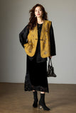 Ginevra Beaded V-Neck Modern Vest Cheongsam
