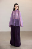 Beatrix Fairy White Semi-Transparent Cheongsam Top