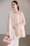 Thea Cherry Blossom Pink Cheongsam Vest