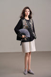 Sirius Black Embroidered Vest Cheongsam
