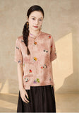 Gwen Yellow Jacquard Cheongsam Top