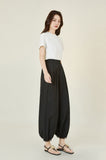 Primula Black Casual Balloon Pants Cheongsam