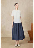 Patrician White Pink Diagonal Collar Cheongsam Top