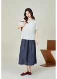 Dawn White Lace Loose Cheongsam Top