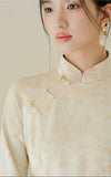 Margot 2-Piece Jinxing Pattern Cheongsam Dress