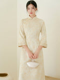 Margot 2-Piece Jinxing Pattern Cheongsam Dress
