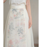 Aristocrat 2-Piece Crabapple Apricot Jacquard Cheongsam Top