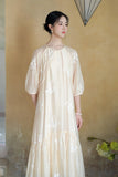 Azalea Lyocell Embroidered Cheongsam Dress
