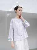 Ophelia Embroidered Cheongsam Top