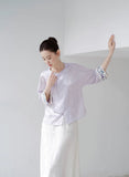 Ophelia Embroidered Cheongsam Top
