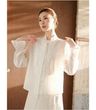 Tabitha Acetate Cheongsam Top