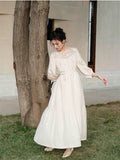 Polaris Lace Jacquard Cheongsam Dress