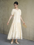Dorothea Embroidered Cheongsam Dress