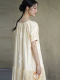 Dorothea Embroidered Cheongsam Dress