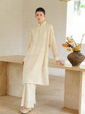 Naya 2-Piece Tawny Almond Cheongsam Set
