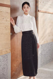Agate 2-Piece Dragon Jacquard Cheongsam Set