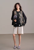 Sirius Black Embroidered Vest Cheongsam