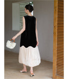 Jessamine Smoky Black Silk Cheongsam Dress