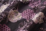 Yasmin Lavender Purple Jacquard Cheongsam Top