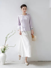 Ophelia Embroidered Cheongsam Top