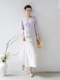 Ophelia Embroidered Cheongsam Top