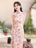 Bellatrix Pink Modern Cheongsam Dress