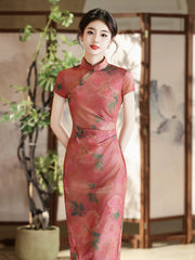 Sabella Fleeting Cloud Floral Cheongsam