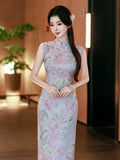 Nessa Jacquard Cheongsam Dress