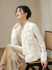 Rhapsody Embroidered Cheongsam Vest