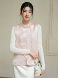 Eleonora Jacquard Cheongsam Vest