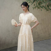 Dorothea Embroidered Cheongsam Dress