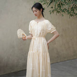 Dorothea Embroidered Cheongsam Dress
