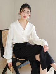 Nadine Jacquard Cheongsam Top